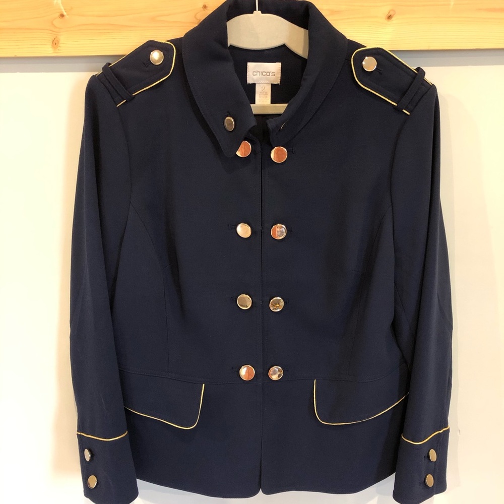 Chico’s size 2 blue jacket